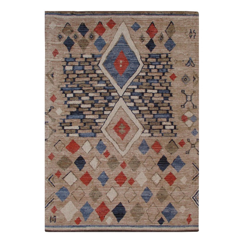 RUG BB BROWN BLUE